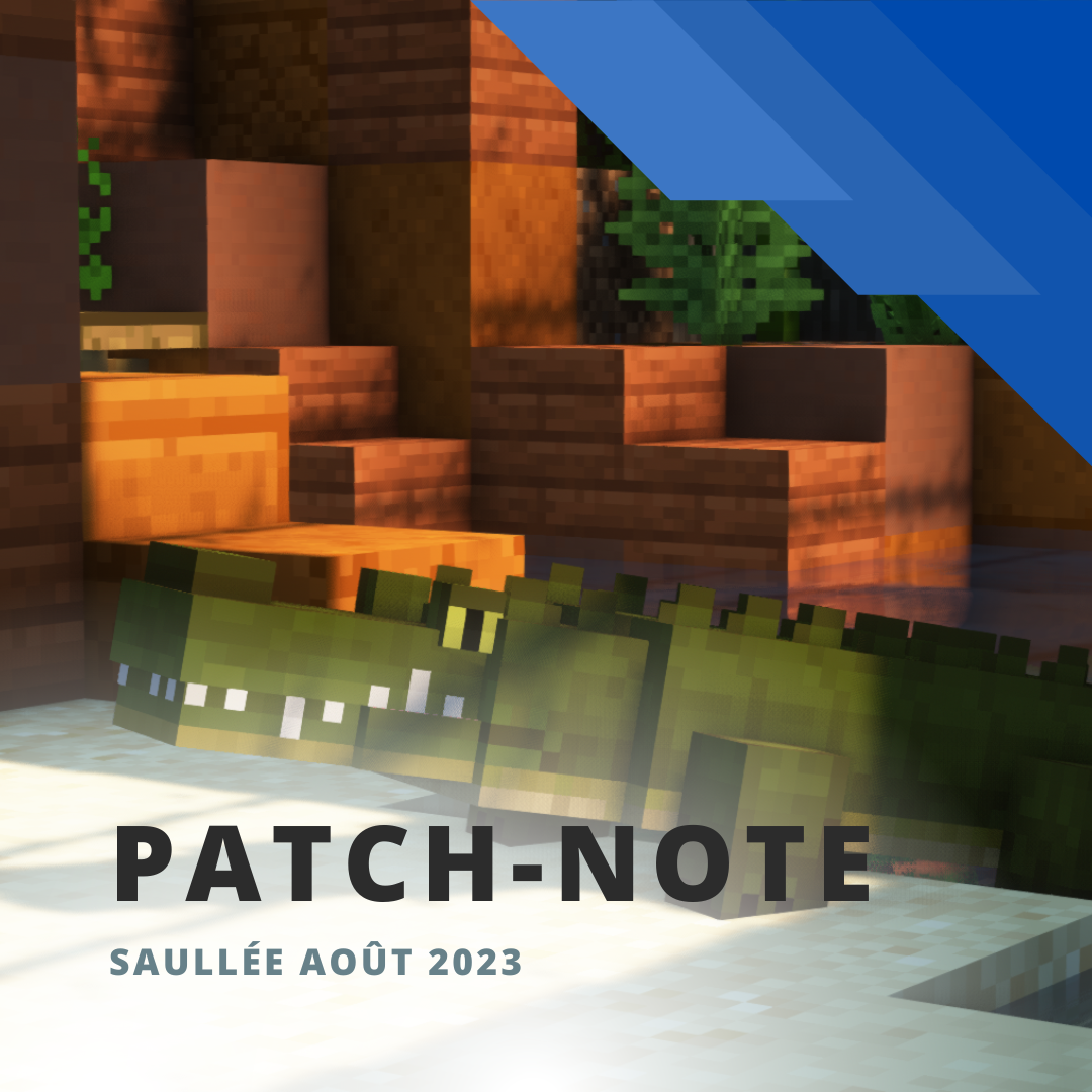 Patch-Note [ 25/08/2023 ]